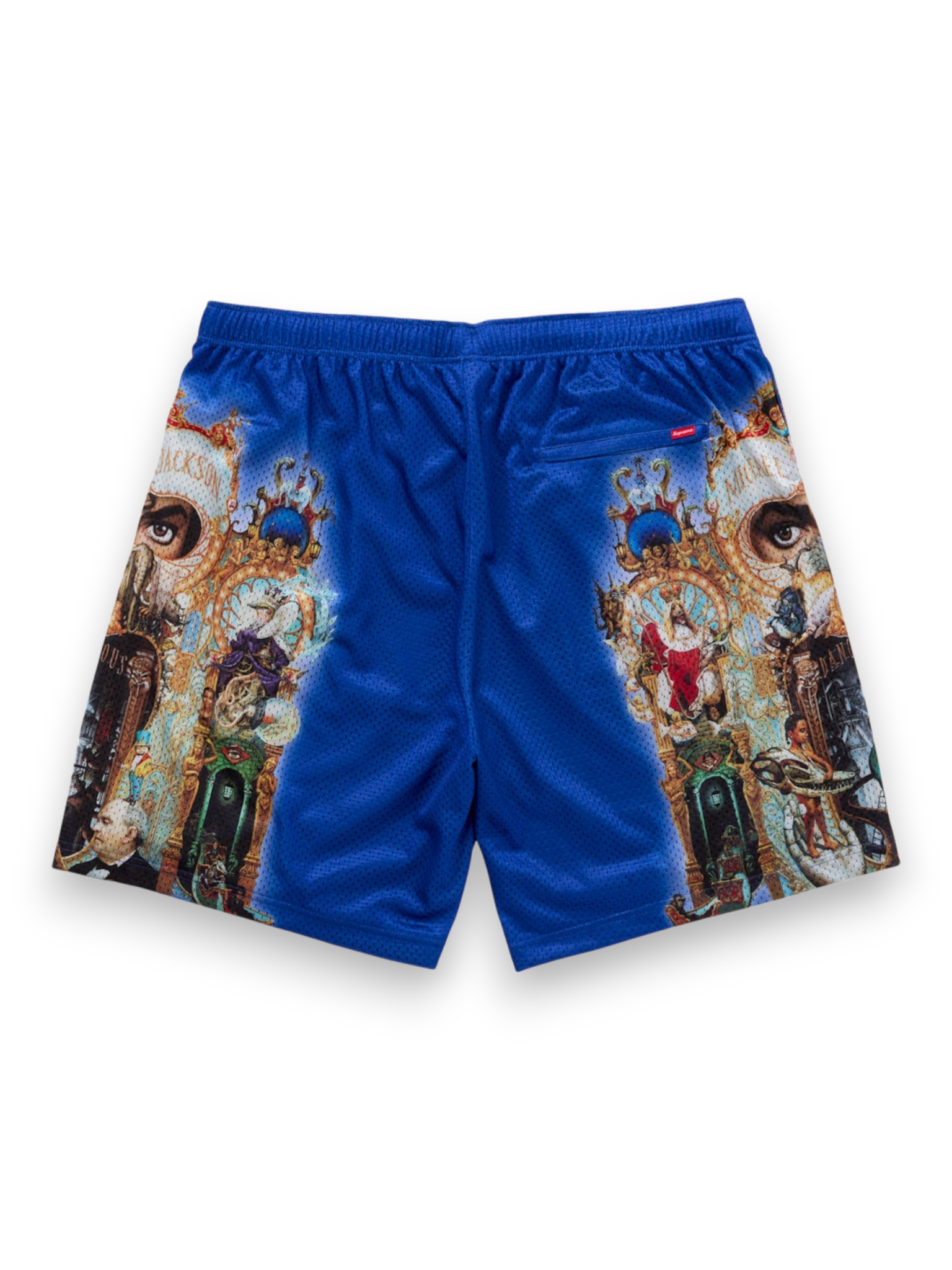 Supreme Michael Jackson Dangerous Mesh Short Royal