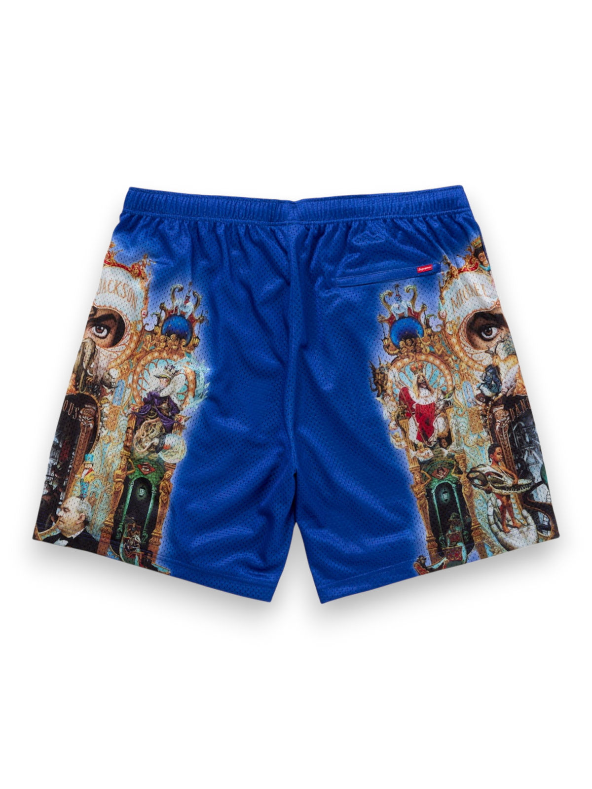 Supreme Michael Jackson Dangerous Mesh Short Royal