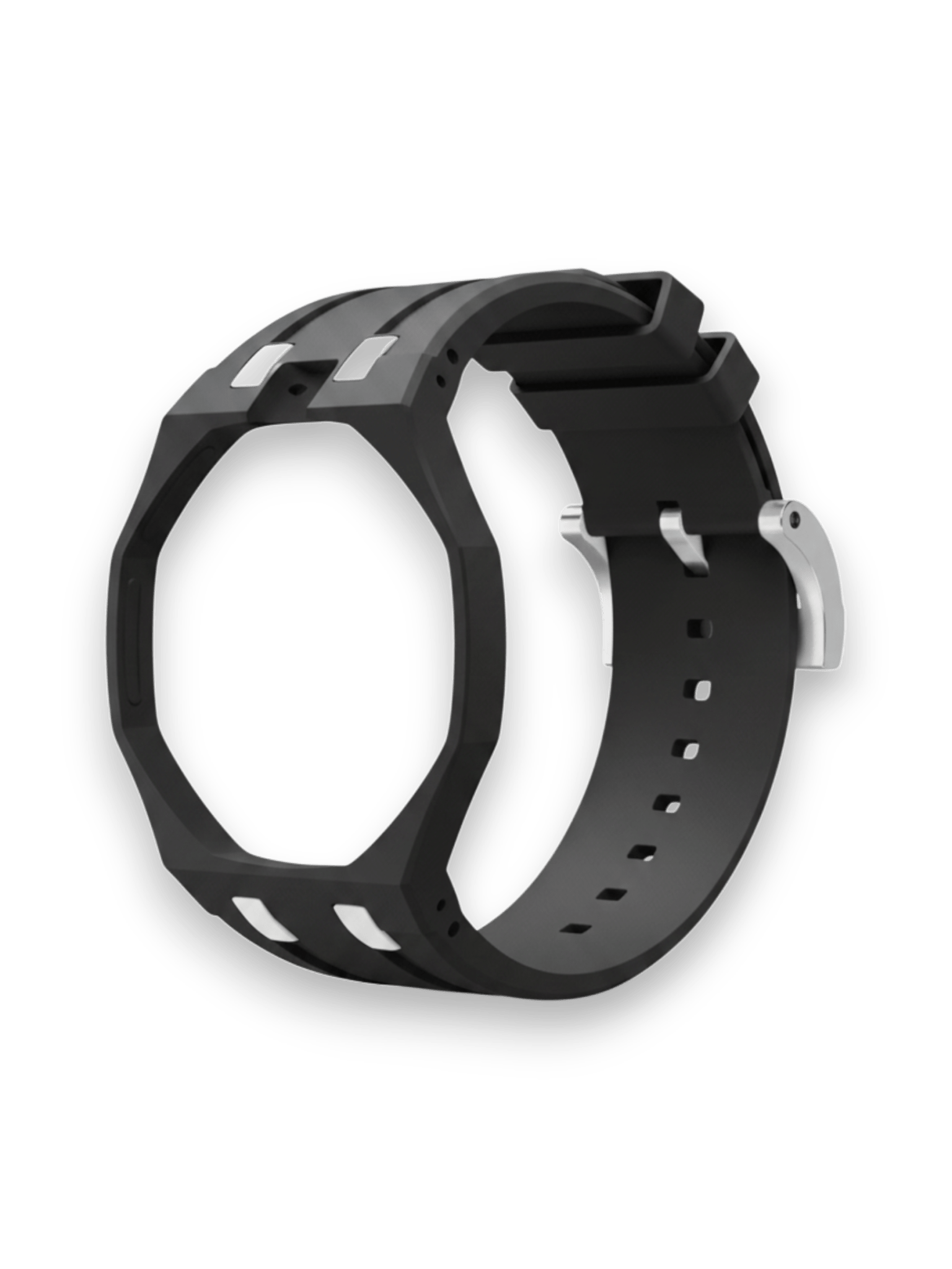 Ap Swatch Royal Pop Bioceramic And Silicone Strap Black&White