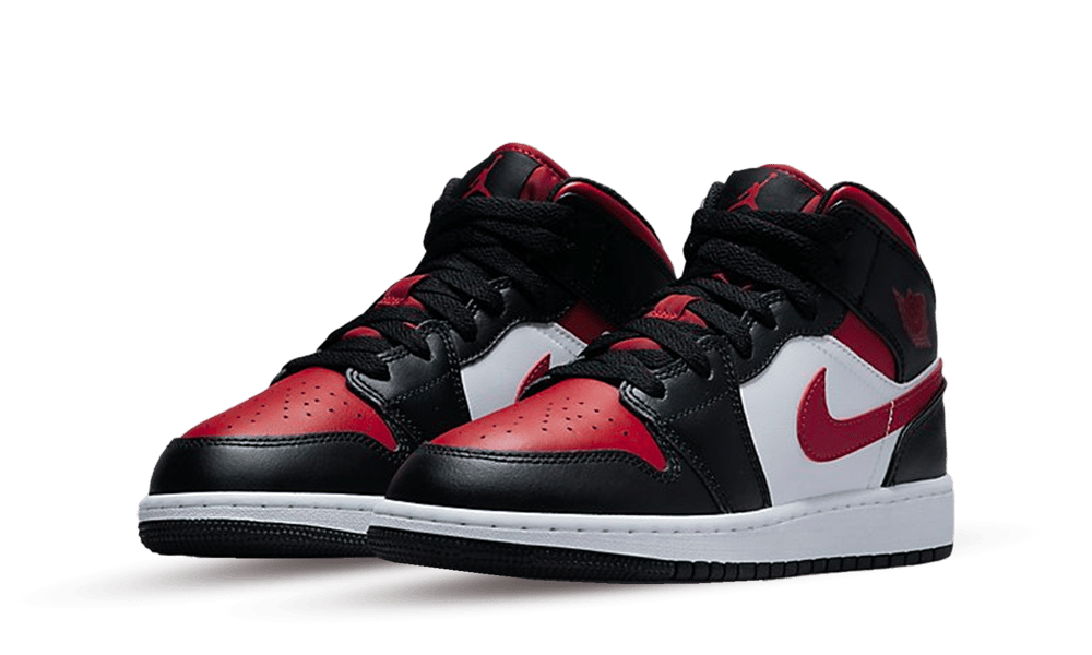 Air Jordan 1 Mid Alternate Bred Toe