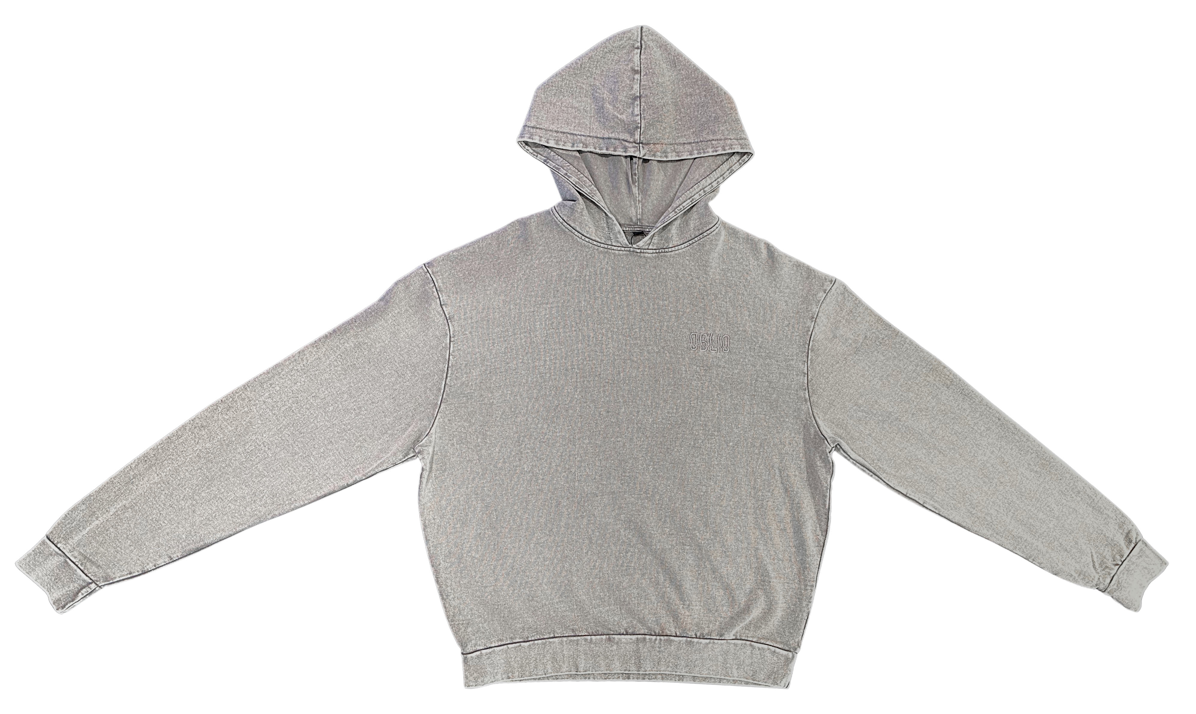 Juice Hoodie Anthracyte Stone-Washed