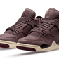 Le sneakers Jordan 4 A Ma Maniere: un'icona della moda urbana reinterpretata con un tocco di eleganza e stile unico. Caratterizzate da dettagli raffinati e materiali di alta qualità, queste scarpe rappresentano l'essenza dell'eccellenza nel mondo delle calzature sportive