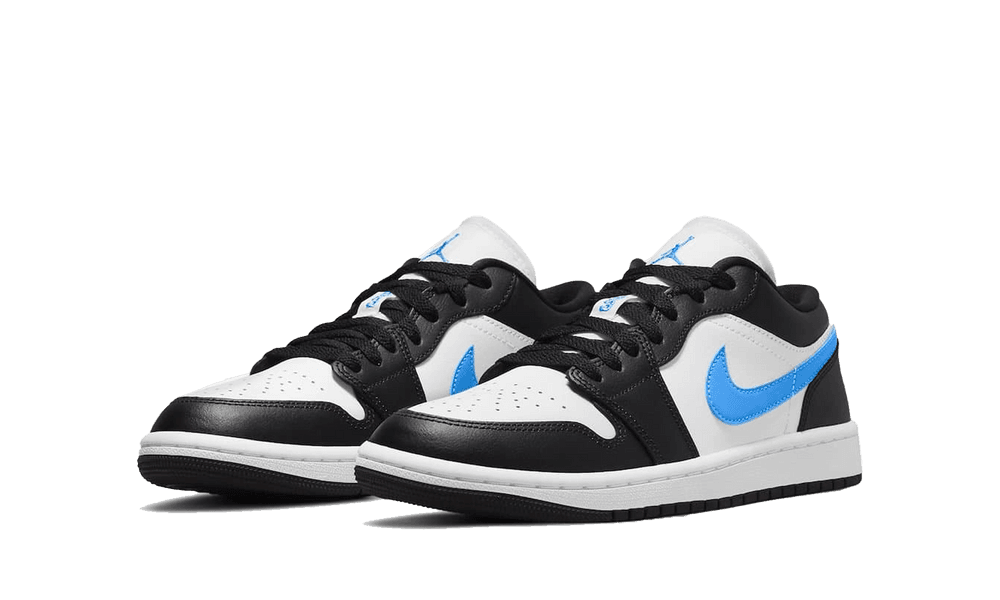 Jordan 1 low	Black University Blue White (W)