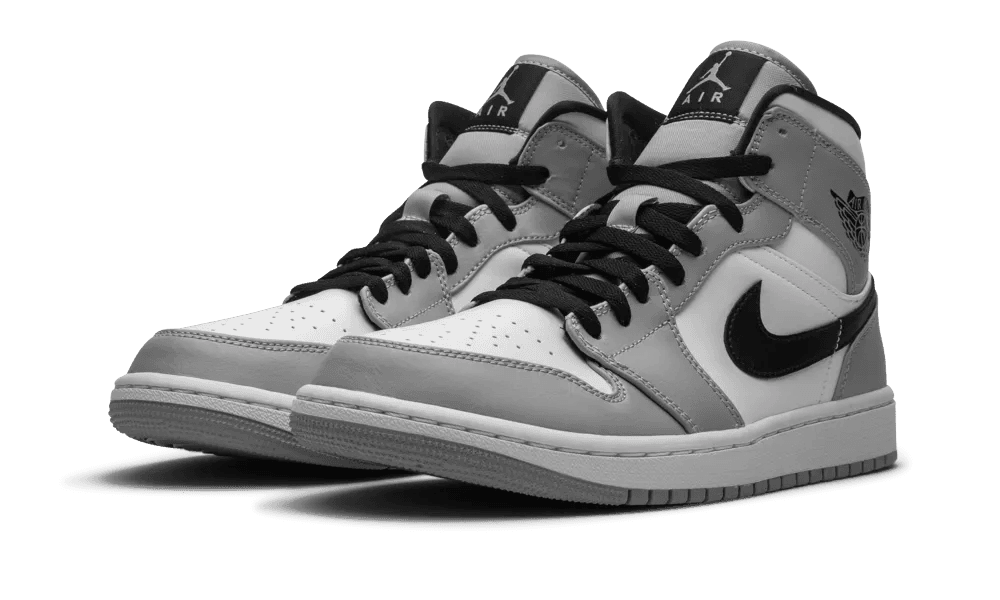 Jordan 1 Mid Light Smoke Grey