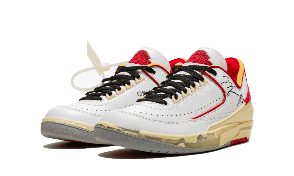Jordan 2 Retro Low SP Off White White Red OBLIO Shop