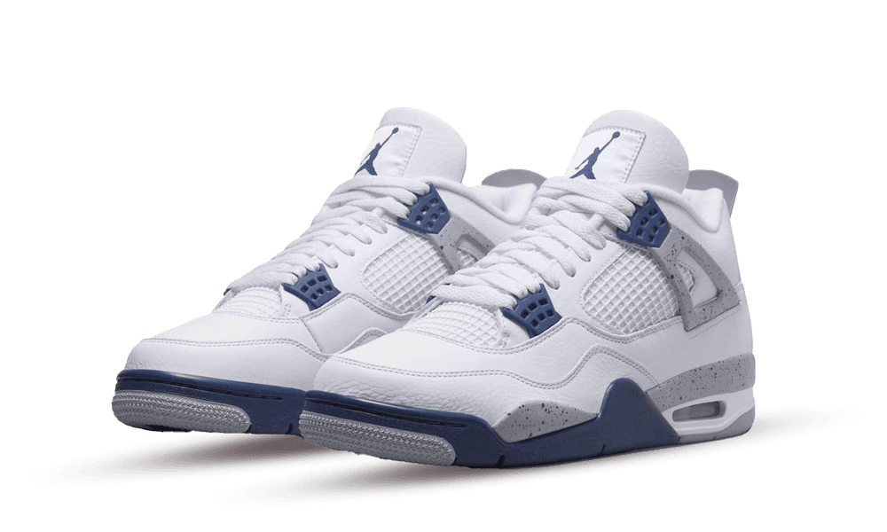 Air Jordan 4 Retro White Midnight Navy