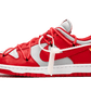 Dunk Low Off-White University Red